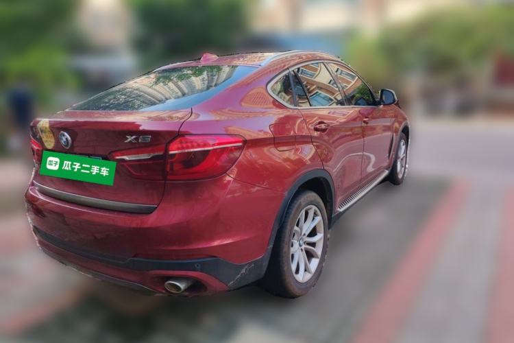 Used BMW X6 2018 xDrive28i Rear Right 45 Deg