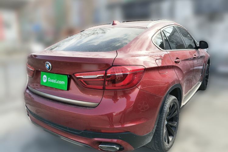 Used BMW X6 2018 xDrive35i Leading Model Rear Right 45 Deg
