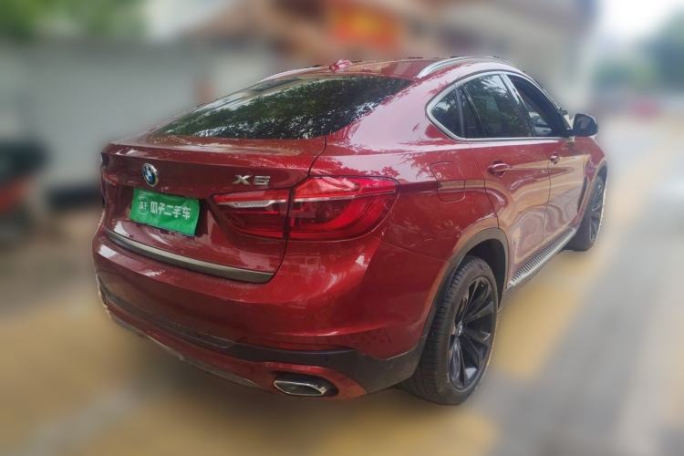 Used BMW X6 2018 xDrive35i Leading Model Rear Right 45 Deg