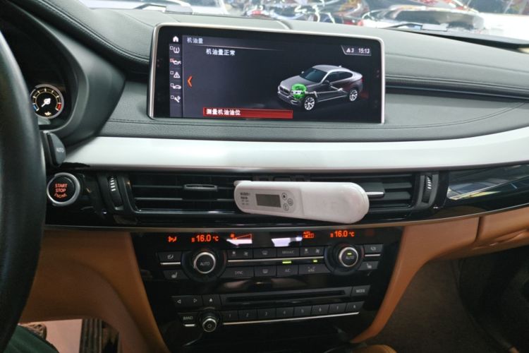 Used BMW X6 2018 xDrive35i Leading Model Audio And AC Panel