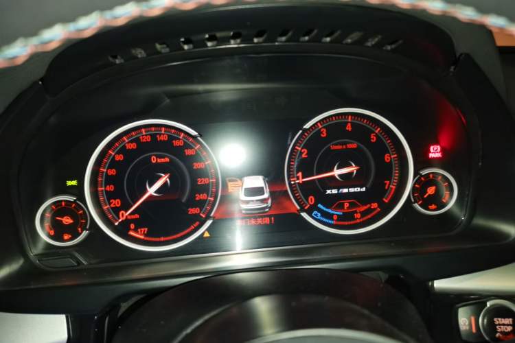 Used BMW X6 2018 xDrive35i Base Model Middle East Instrument Cluster
