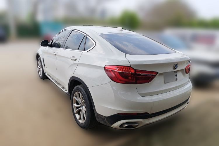 Used BMW X6 2018 xDrive35i Base Model Middle East Rear Left 45 Deg