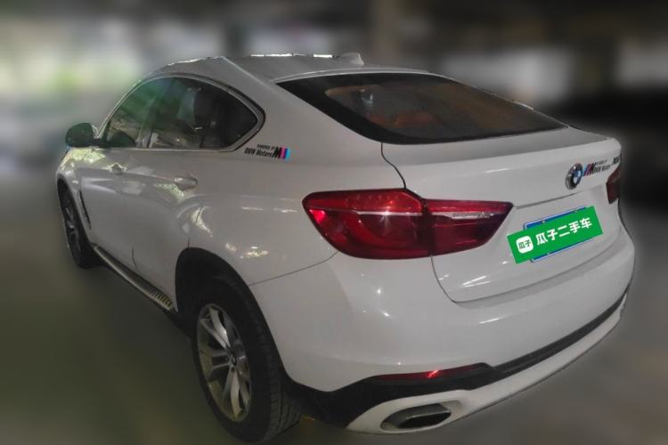 Used BMW X6 2018 xDrive35i Base Model Middle East Rear Left 45 Deg