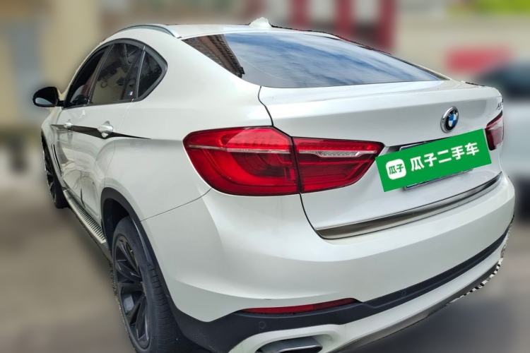 Used BMW X6 2018 xDrive35i Leading Model Rear Left 45 Deg