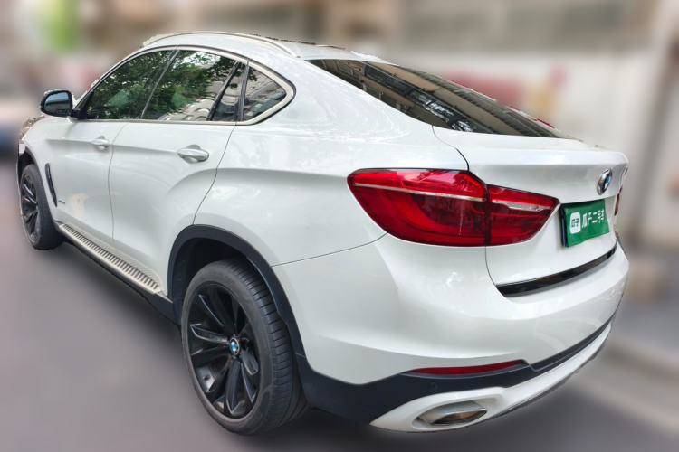 Used BMW X6 2018 xDrive35i Leading Model Rear Left 45 Deg