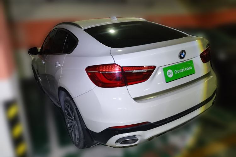 Used BMW X6 2018 xDrive35i Base Model Middle East Rear Left 45 Deg