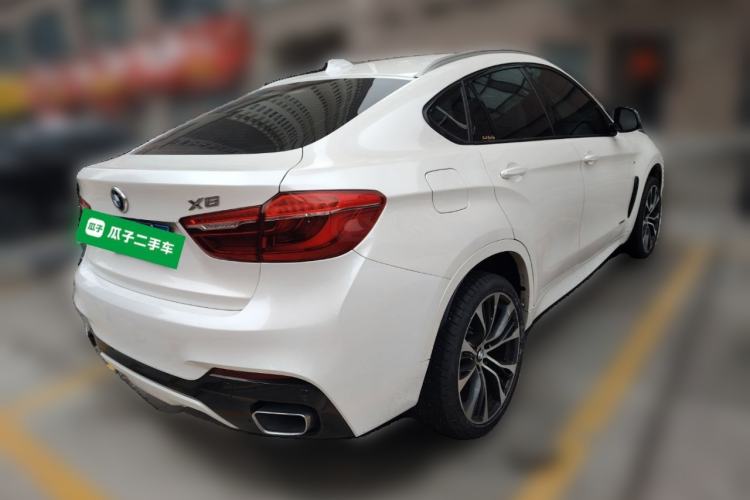 Used BMW X6 2018 xDrive35i M Sport Luxury Edition Rear Right 45 Deg
