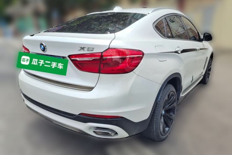 Used BMW X6 2018 xDrive35i Leading Model Rear Right 45 Deg