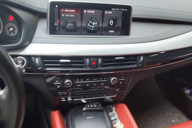 Used BMW X6  Audio And AC Panel