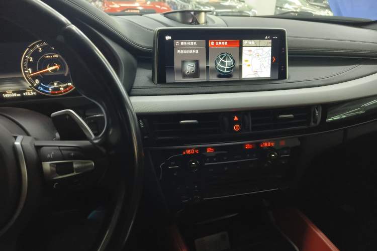 Used BMW X6 2019 xDrive35i Luxury Model with M Sport Package Audio And AC Panel