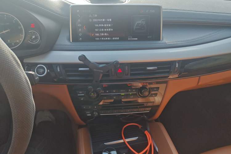 Used BMW X6 2019 xDrive35i M Sport Package Audio And AC Panel