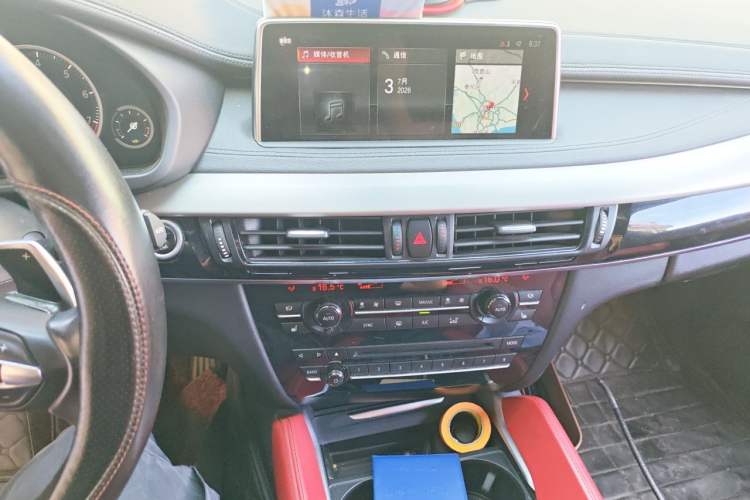 Used BMW X6 2019 xDrive35i M Sport Package Audio And AC Panel