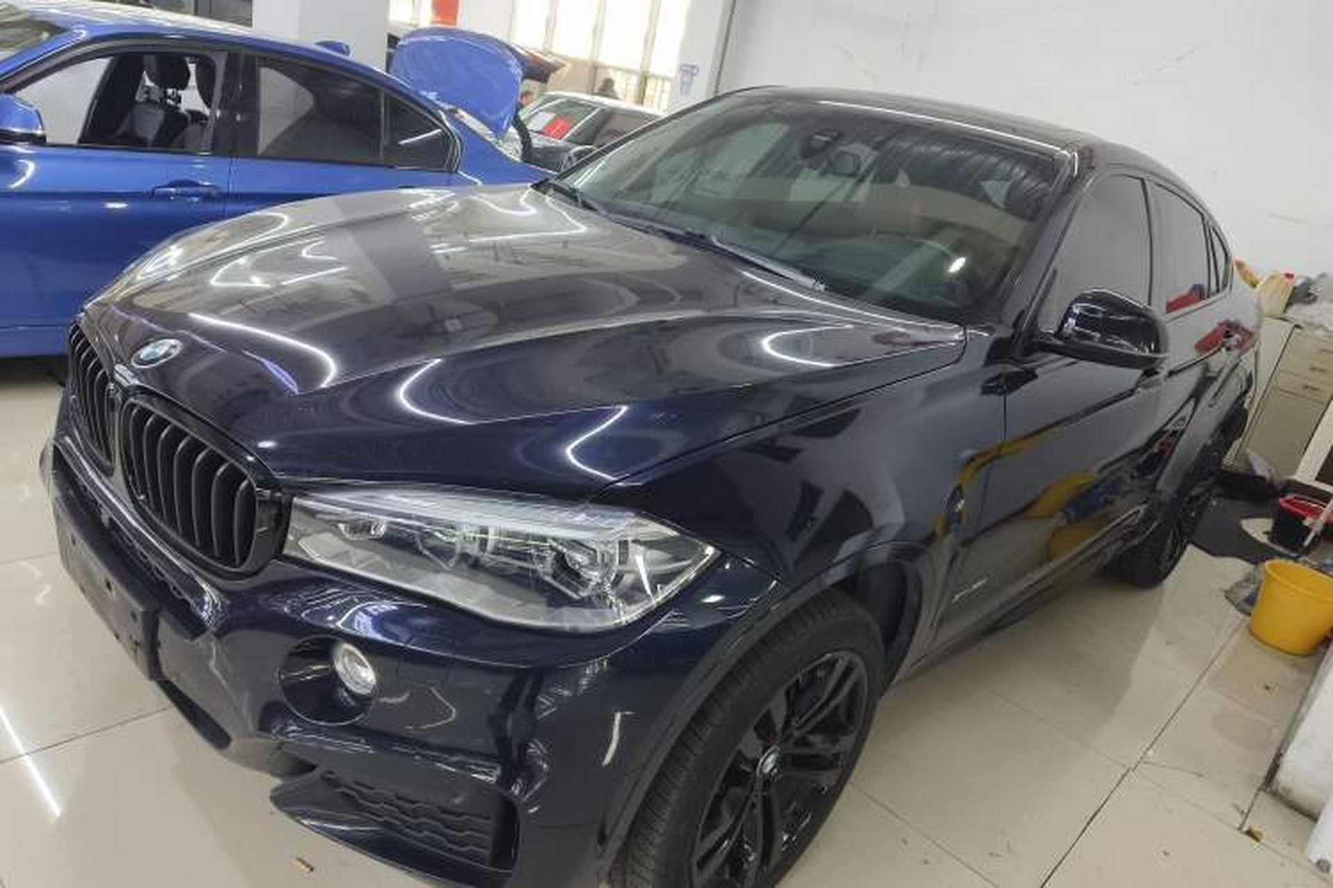 Used BMW X6 2019 xDrive35i Luxury Model with M Sport Package Front Left 45 Deg