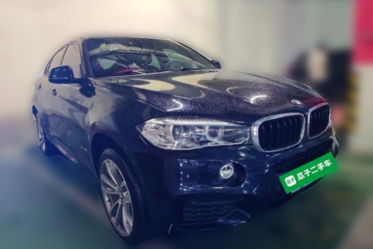 Used BMW X6 2019 xDrive28i M Sport Package Front Right 45 Deg