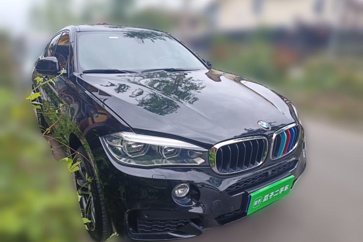 Used BMW X6 2019 xDrive35i Luxury Model with M Sport Package Front Right 45 Deg