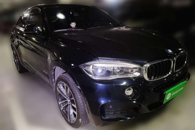Used BMW X6 2019 xDrive35i Luxury Model with M Sport Package Front Right 45 Deg