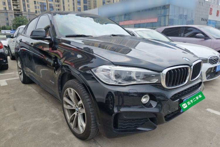 Used BMW X6 2019 xDrive28i M Sport Package Front Right 45 Deg