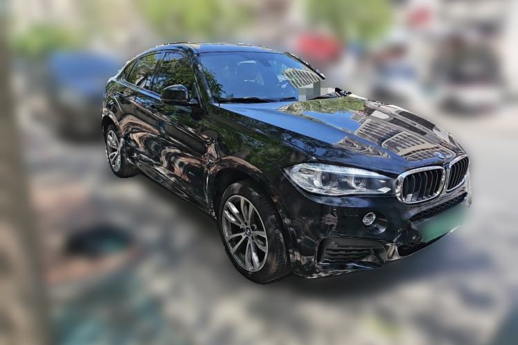 Used BMW X6 2019 xDrive28i M Sport Package Front Right 45 Deg