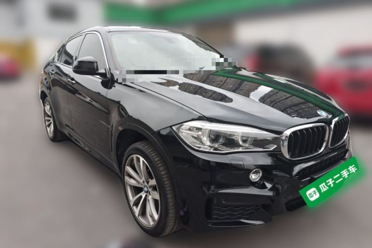 Used BMW X6 2019 xDrive28i M Sport Package Front Right 45 Deg