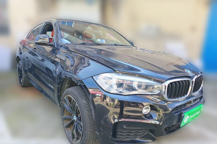 Used BMW X6 2019 xDrive35i M Sport Package Front Right 45 Deg