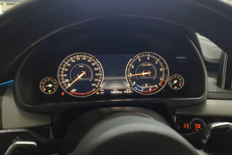 Used BMW X6 2019 xDrive35i Luxury Model with M Sport Package Instrument Cluster