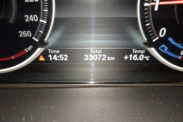 Used BMW X6 2019 xDrive35i M Sport Package Odometer Close Up