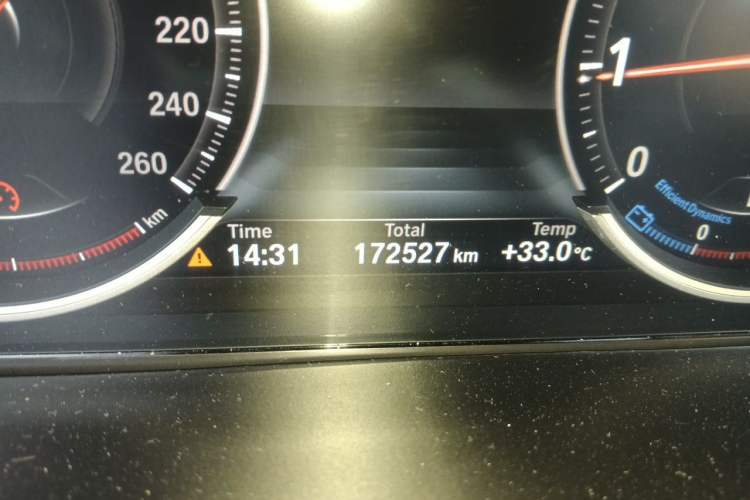Used BMW X6 2019 xDrive35i M Sport Package Odometer Close Up
