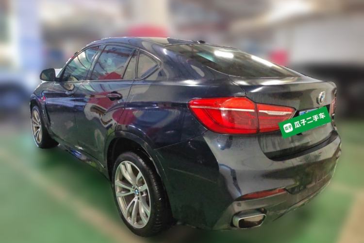 Used BMW X6 2019 xDrive28i M Sport Package Rear Left 45 Deg