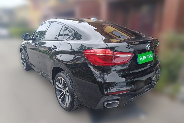 Used BMW X6 2019 xDrive35i Luxury Model with M Sport Package Rear Left 45 Deg
