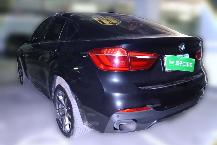 Used BMW X6 2019 xDrive35i Luxury Model with M Sport Package Rear Left 45 Deg