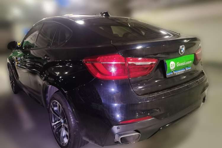 Used BMW X6 2019 xDrive35i Luxury Model with M Sport Package Rear Left 45 Deg