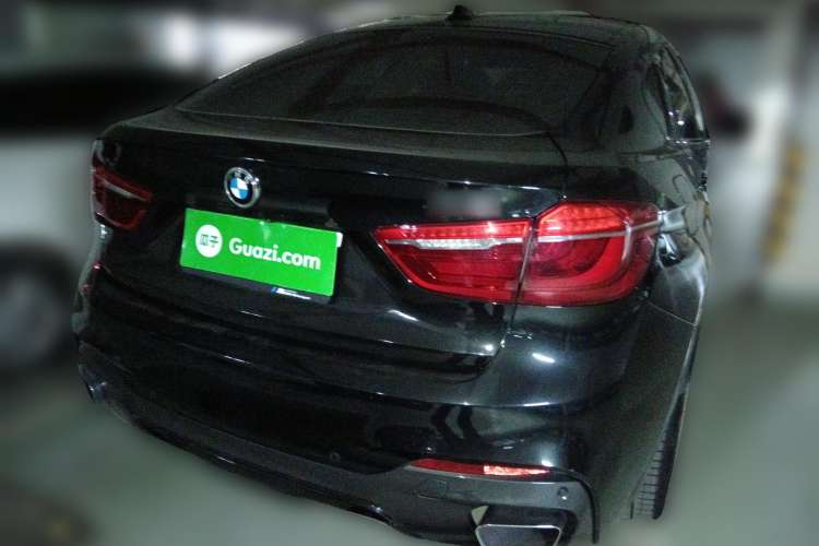 Used BMW X6 2019 xDrive35i M Sport Package Rear Right 45 Deg