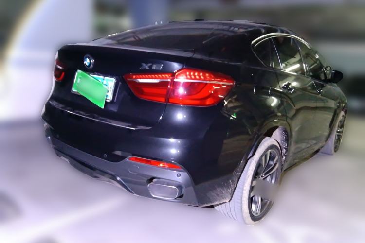 Used BMW X6 2019 xDrive35i Luxury Model with M Sport Package Rear Right 45 Deg