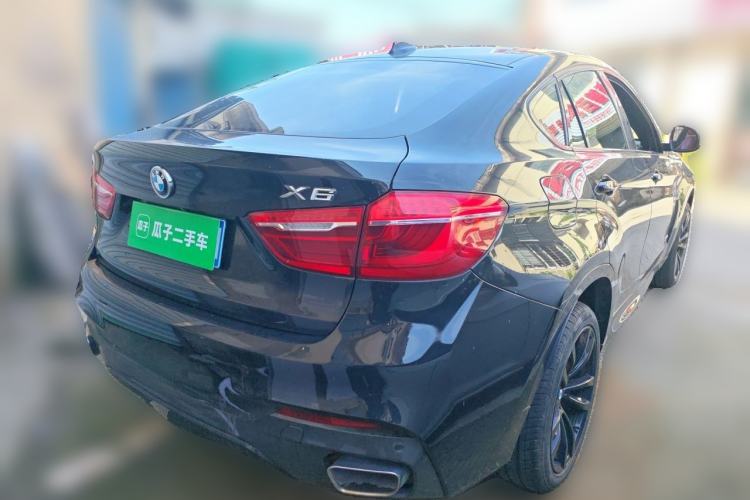 Used BMW X6 2019 xDrive35i M Sport Package Rear Right 45 Deg