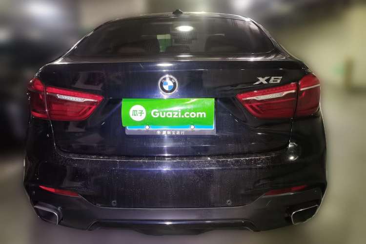 Used BMW X6 2019 xDrive35i Luxury Model with M Sport Package Rear