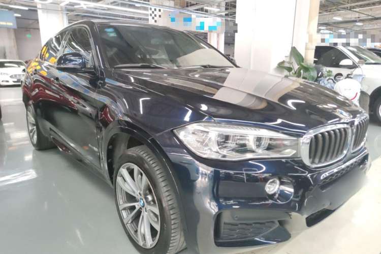 Used BMW X6 2019 xDrive28i M Sport Package Front Right 45 Deg