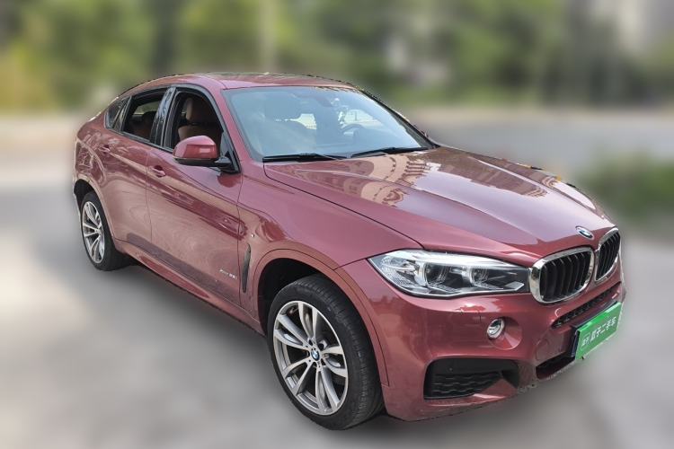 Used BMW X6 2019 xDrive28i M Sport Package Front Right 45 Deg