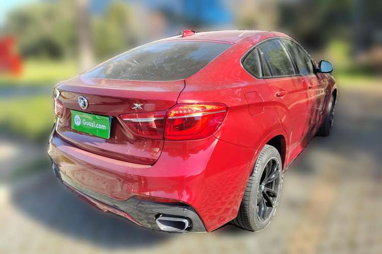Used BMW X6 2019 xDrive35i M Sport Package Rear Right 45 Deg