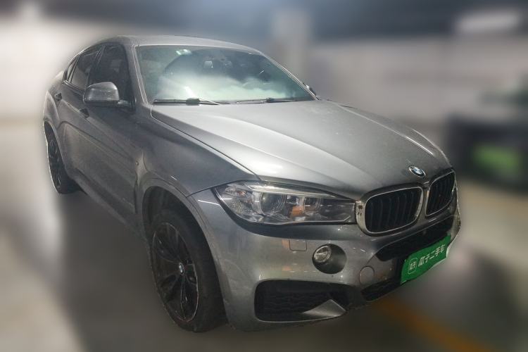 Used BMW X6 2019 xDrive35i M Sport Package Front Right 45 Deg