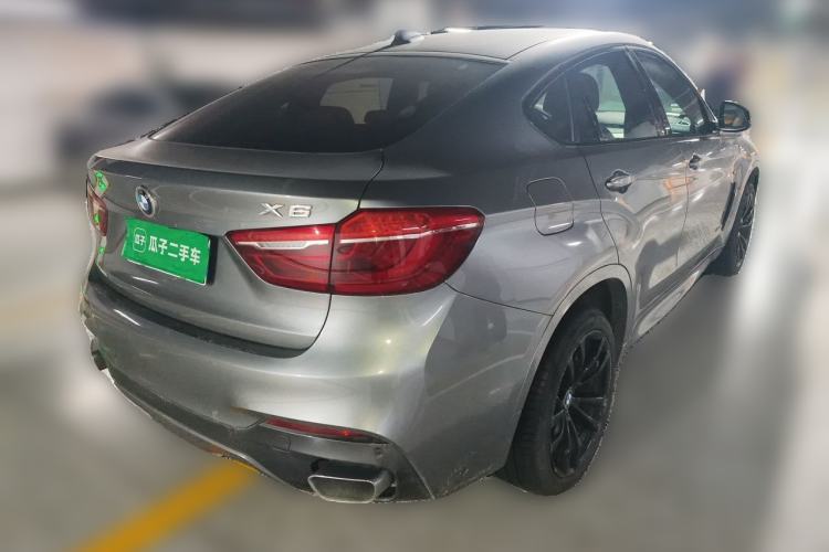 Used BMW X6 2019 xDrive35i M Sport Package Rear Right 45 Deg