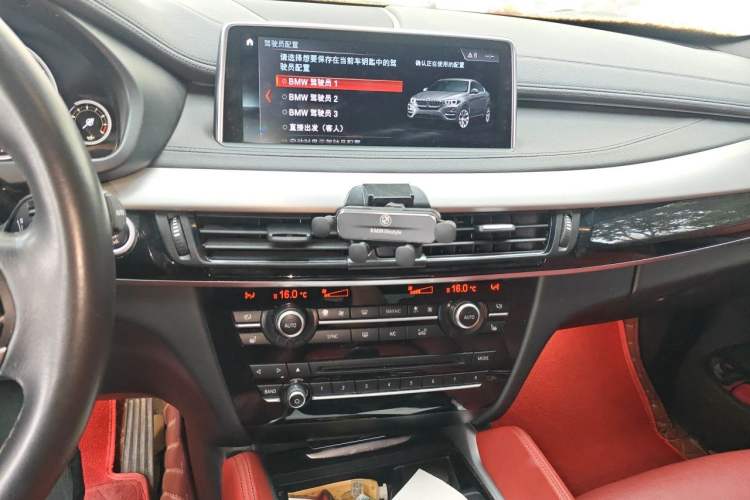 Used BMW X6 2019 xDrive28i M Sport Package Audio And AC Panel