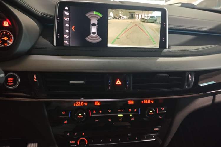 Used BMW X6 2019 xDrive35i M Sport Package Audio And AC Panel