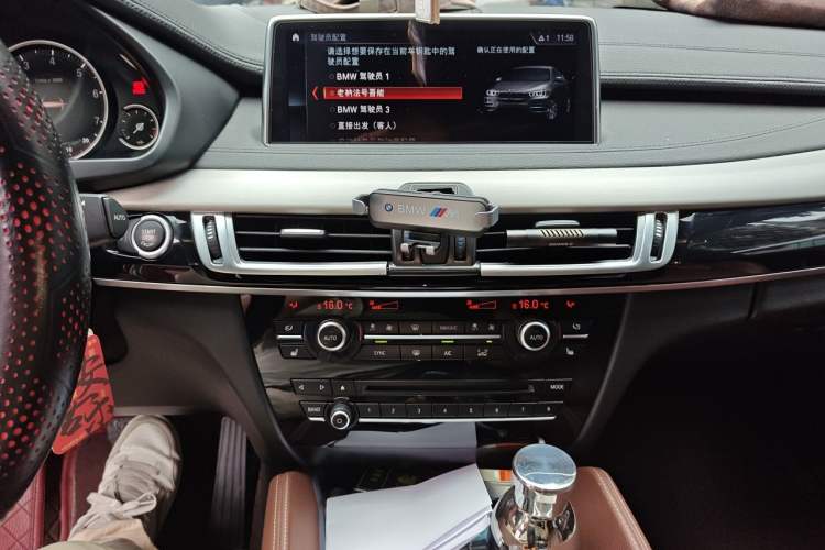 Used BMW X6 2019 xDrive28i M Sport Package Audio And AC Panel
