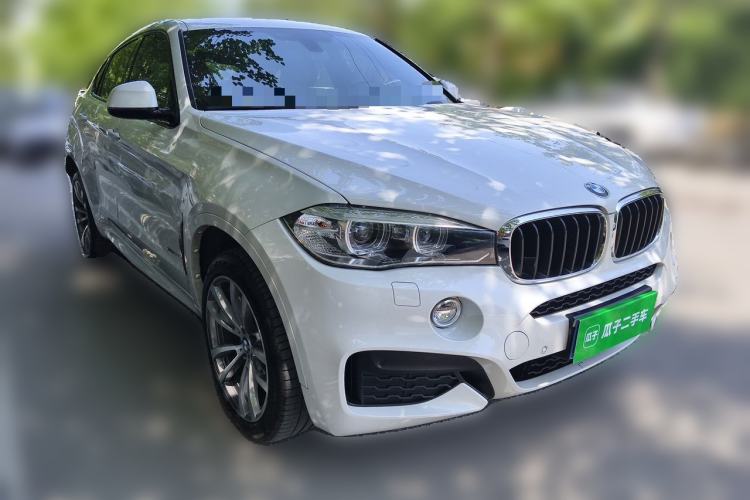 Used BMW X6 2019 xDrive28i M Sport Package Front Right 45 Deg