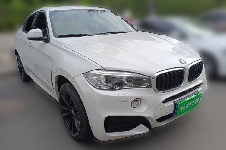 Used BMW X6 2019 xDrive35i M Sport Package Front Right 45 Deg
