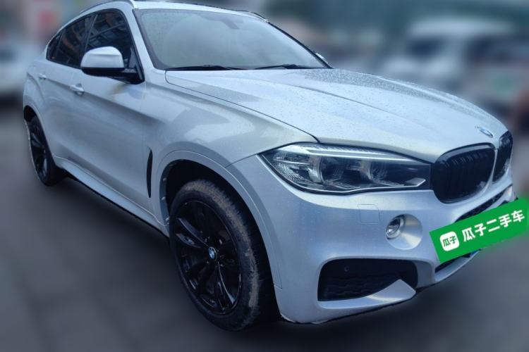 Used BMW X6 2019 xDrive35i M Sport Package Front Right 45 Deg