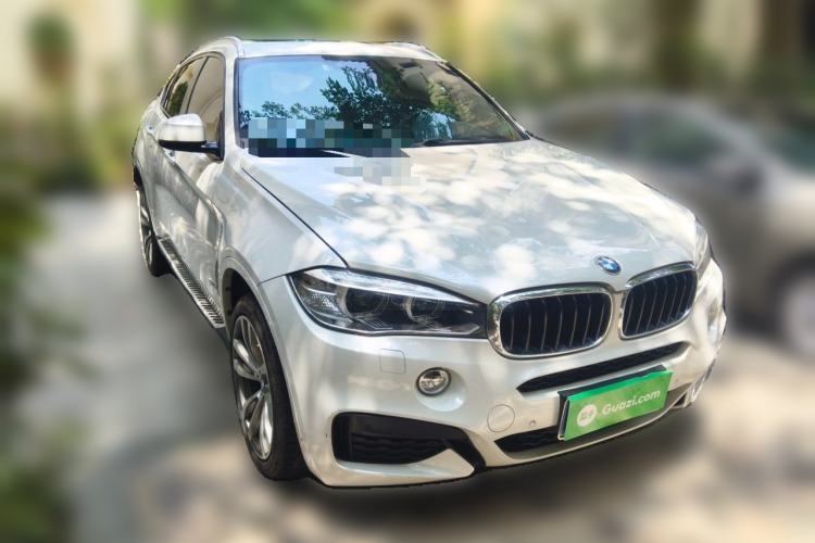Used BMW X6 2019 xDrive28i M Sport Package Front Right 45 Deg