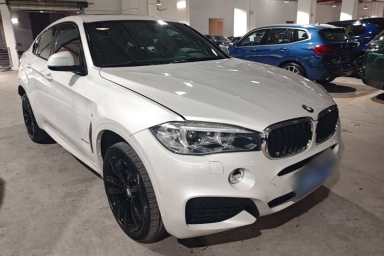 Used BMW X6 2019 xDrive35i M Sport Package Front Right 45 Deg