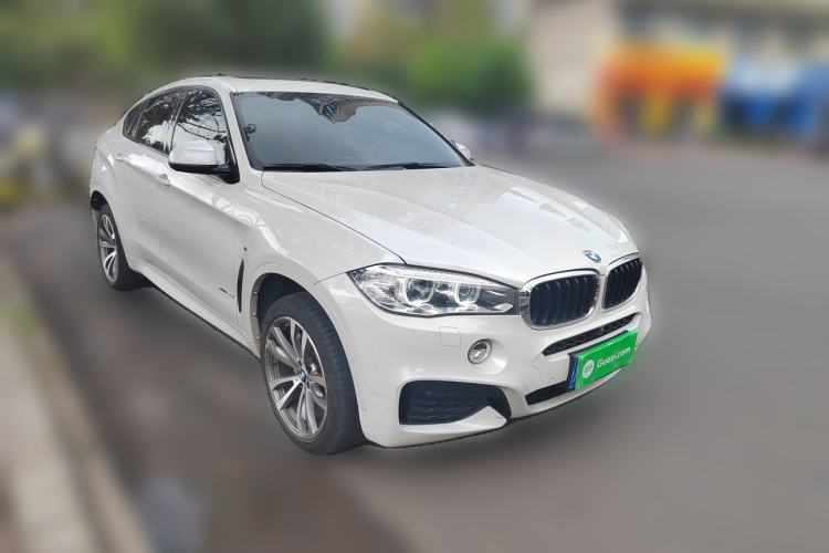 Used BMW X6 2019 xDrive28i M Sport Package Front Right 45 Deg