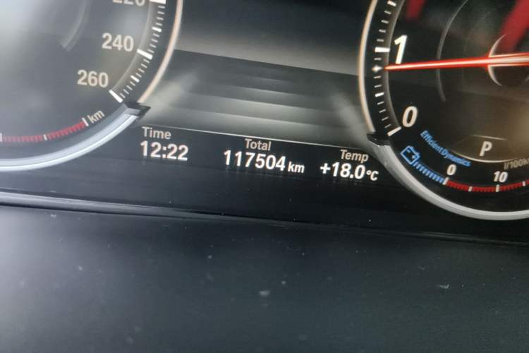 Used BMW X6 2019 xDrive28i M Sport Package Odometer Close Up
